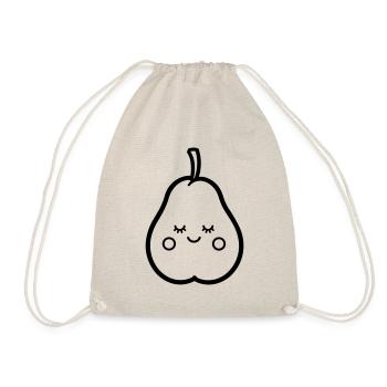 pear - Drawstring Bag - nature - Front