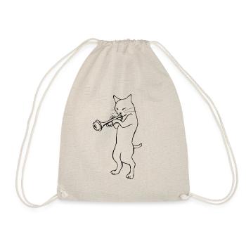 Trumpet Cat - Sac de sport léger - nature - Devant