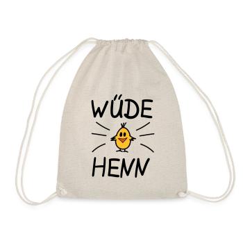 Wüde Henn - Turnbeutel - Natur - Vorne