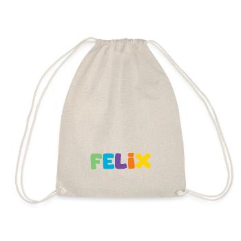 Name - Felix - Turnbeutel - Natur - Vorne