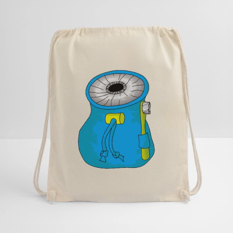 Puff Bag oder Chalk Bag Turnbeutel