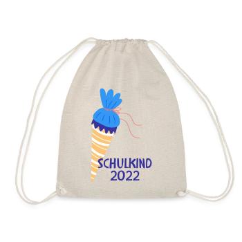 Schulkind 2022 - Turnbeutel - Natur - Vorne