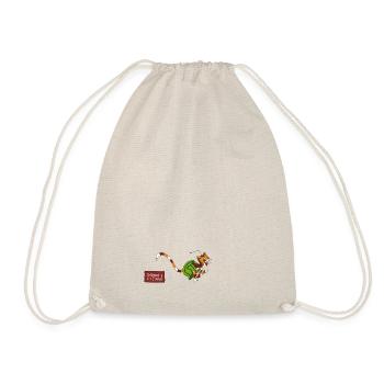 Pettersson & Findus Design Mit Findus Und Logo - Turnbeutel - Natur - Vorne