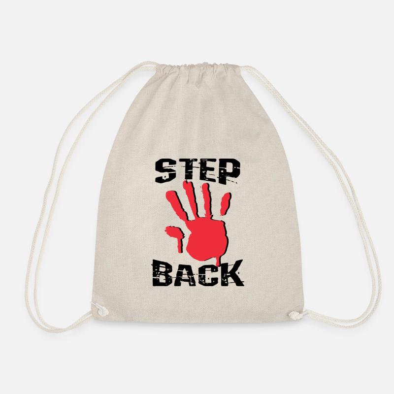 Step back - Drawstring Bag - nature