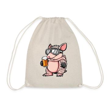 Armadillo Après-Ski Bière Bande dessinée - Sac de sport léger - nature - Devant