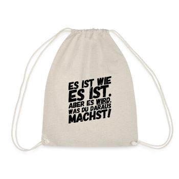 Bürohumor Büro Sprüche II - Turnbeutel - Natur - Vorne