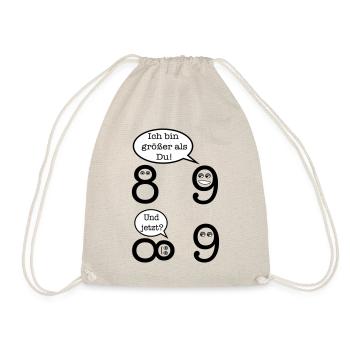 Mathematics Joke - Drawstring Bag - nature - Front