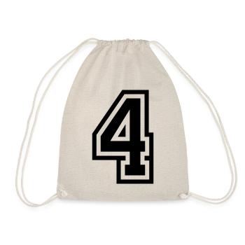 Symbole à 4 chiffres - Sac de sport léger - nature - Devant