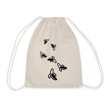 Icône banane - Sac de sport léger - nature - Devant