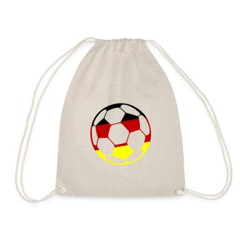 Soccer Germany - Drawstring Bag - nature - Front