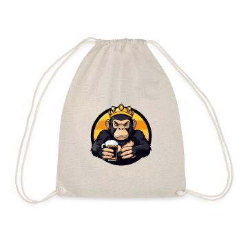 Bande dessinée de bière de singe - Sac de sport léger - nature - Devant