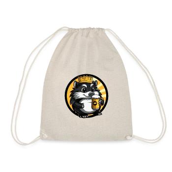 Hérisson Bière Bande Dessinée - Sac de sport léger - nature - Devant