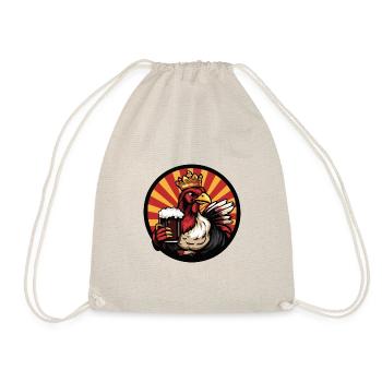 Truthan Beer Comic - Drawstring Bag - nature - Front