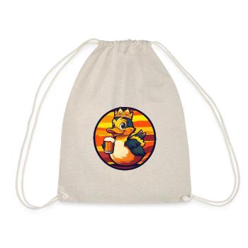 Bande dessinée de bière de canard - Sac de sport léger - nature - Devant