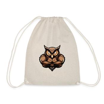 Owl Muscles Musculation - Sac de sport léger - nature - Devant