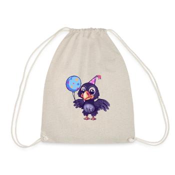 Harpy Bird Birthday Baby - Drawstring Bag - nature - Front