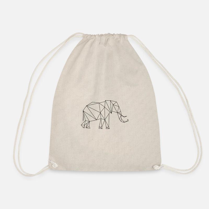 elephant - Drawstring Bag - nature