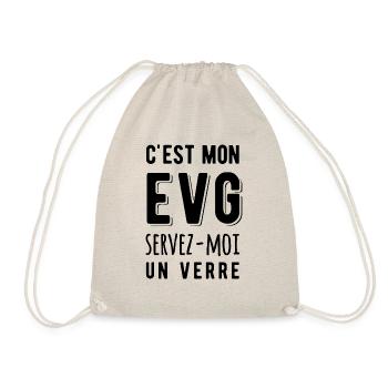 EVG enterrement vie de garçon soirée futur marié - Sac de sport léger - nature - Devant