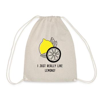 Ironic Quote Limonade au jus de citron d'été - Sac de sport léger - nature - Devant