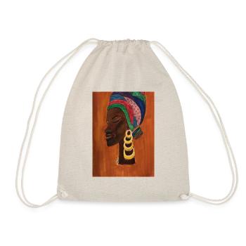 Beauty in Me - Drawstring Bag - nature - Front
