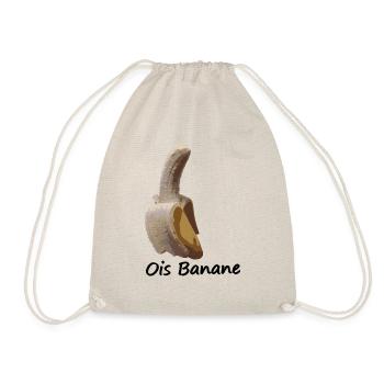 OIS Banane - Turnbeutel - Natur - Vorne