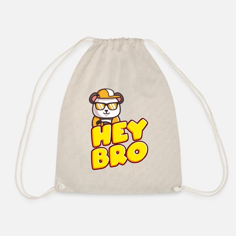Hey Bro! - Turnbeutel - Natur