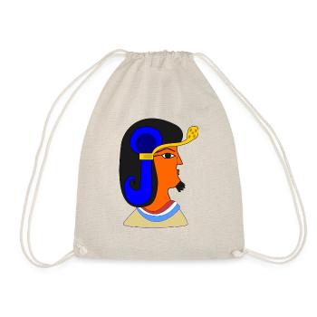 Portrait Masculin Égyptien - Sac de sport léger - nature - Devant