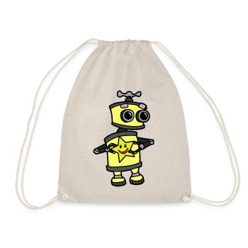Robot Starlette Star Fantasy Enfants Bébé Enfant - Sac de sport léger - nature - Devant
