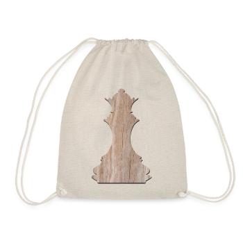 Chess Pieces - Playing Chess - Checkers Chess Game - Drawstring Bag - nature - Front