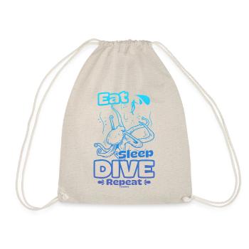 Dive - Drawstring Bag - nature - Front