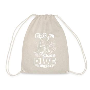 Dive - Drawstring Bag - nature - Front