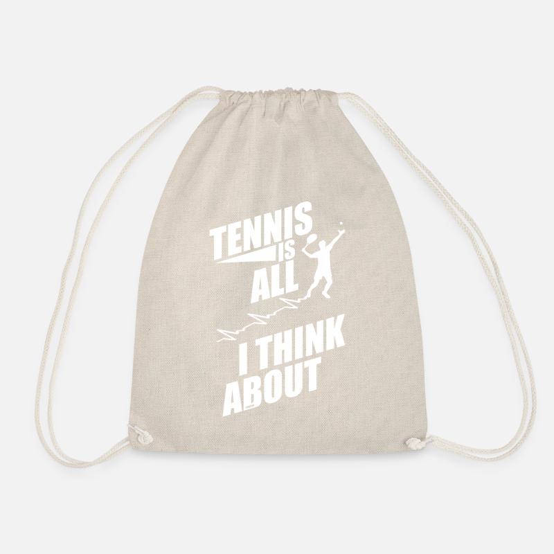Tennis - Turnbeutel - Natur