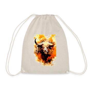 Bison Animal sauvage américain - Sac de sport léger - nature - Devant