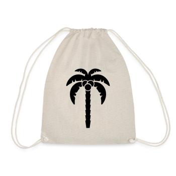 palm icon icon - Drawstring Bag - nature - Front