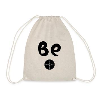 Being positive - Motivation - Drawstring Bag - nature - Front