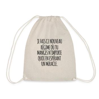 nouveau régime - Sac de sport léger - nature - Devant