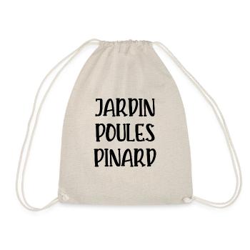 jardin poules pinard - Sac de sport léger - nature - Devant