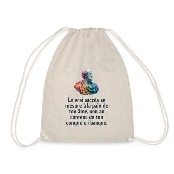 T-shirts Stoïcisme : L'inspiration à portée de soi - Sac de sport léger - nature - Devant