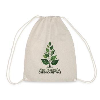 Sapin de Noël vert écologique - Sac de sport léger - nature - Devant