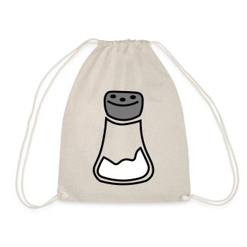 Idée cadeau salière - sel et poivre - Sac de sport léger - nature - Devant