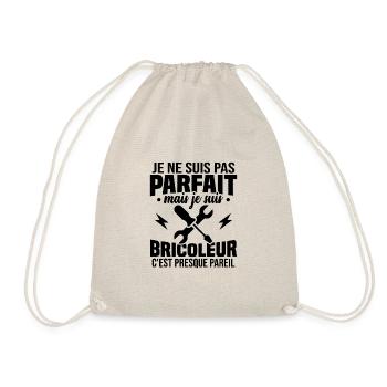 Pas parfait mais je suis bricoleur - Sac de sport léger - nature - Devant