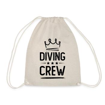 Diving Crew - Drawstring Bag - nature - Front