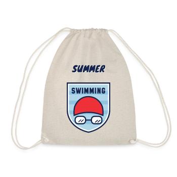 Sommer Swimming - Turnbeutel - Natur - Vorne