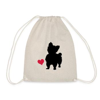Yorkshire Terrier - Sac de sport léger - nature - Devant
