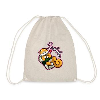 Shiba Inu Chien Sushi Japon Akita I Cadeau - Sac de sport léger - nature - Devant