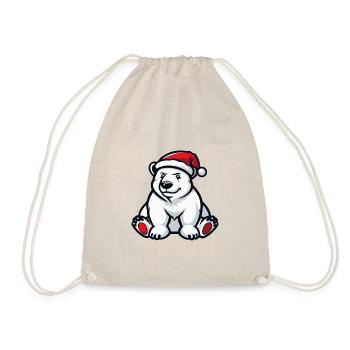 Noël de l’ours polaire - Sac de sport léger - nature - Devant