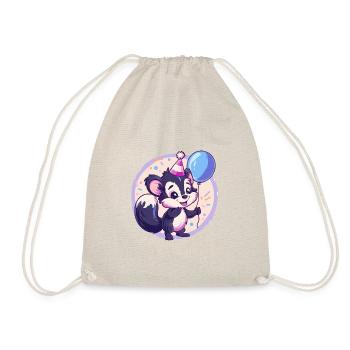 Bande dessinée d’anniversaire Skunk - Sac de sport léger - nature - Devant