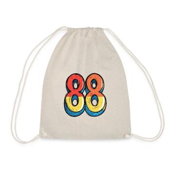 88 Number Symbol - Drawstring Bag - nature - Front