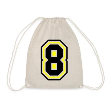 8 nombre symbole - Sac de sport léger - nature - Devant