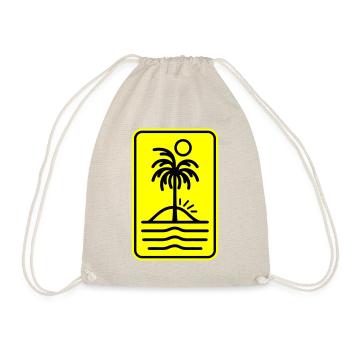Palm Island Holidays - Drawstring Bag - nature - Front